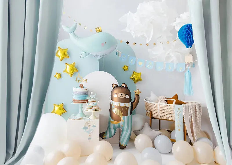 Little Star Teddy Bear Balloon 35.5in