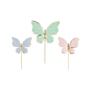 Magical Butterfly Cake Toppers 9ct