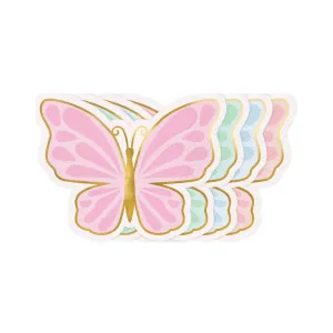 Magical Butterfly Dessert Napkins 12ct