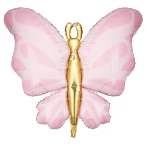 Magical Pink Butterfly Balloon 27.2in