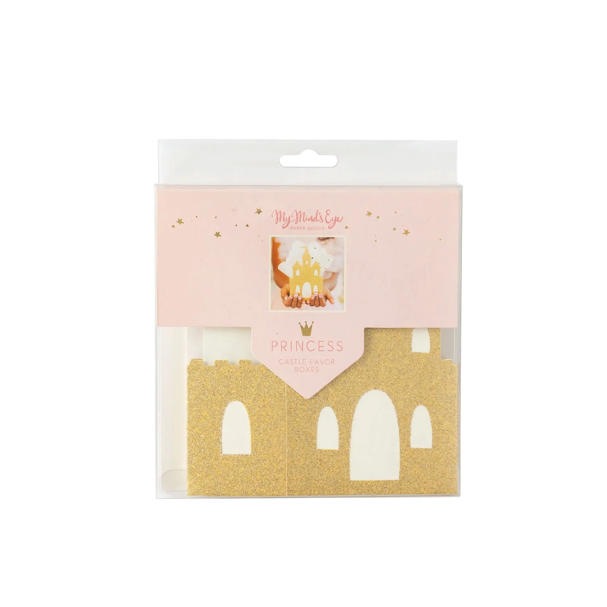 Magical Princess Castle Favor Boxes 8ct