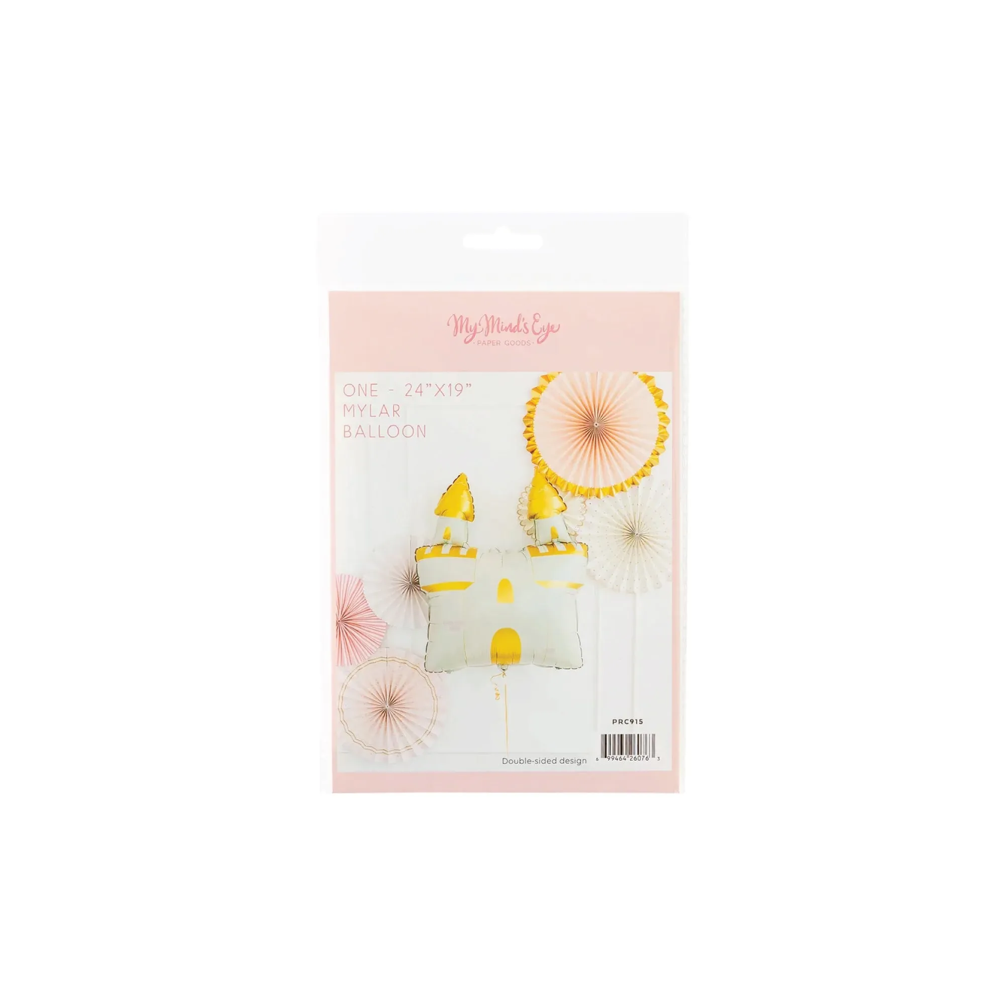 Magical Princess Castle Foil Balloon 24in