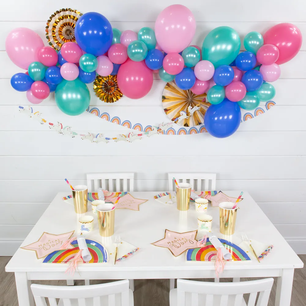 Magical Rainbow DIY Balloon Garland Kit 6ft