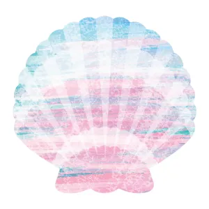 Mermaid Seashell Lunch Plates 8ct