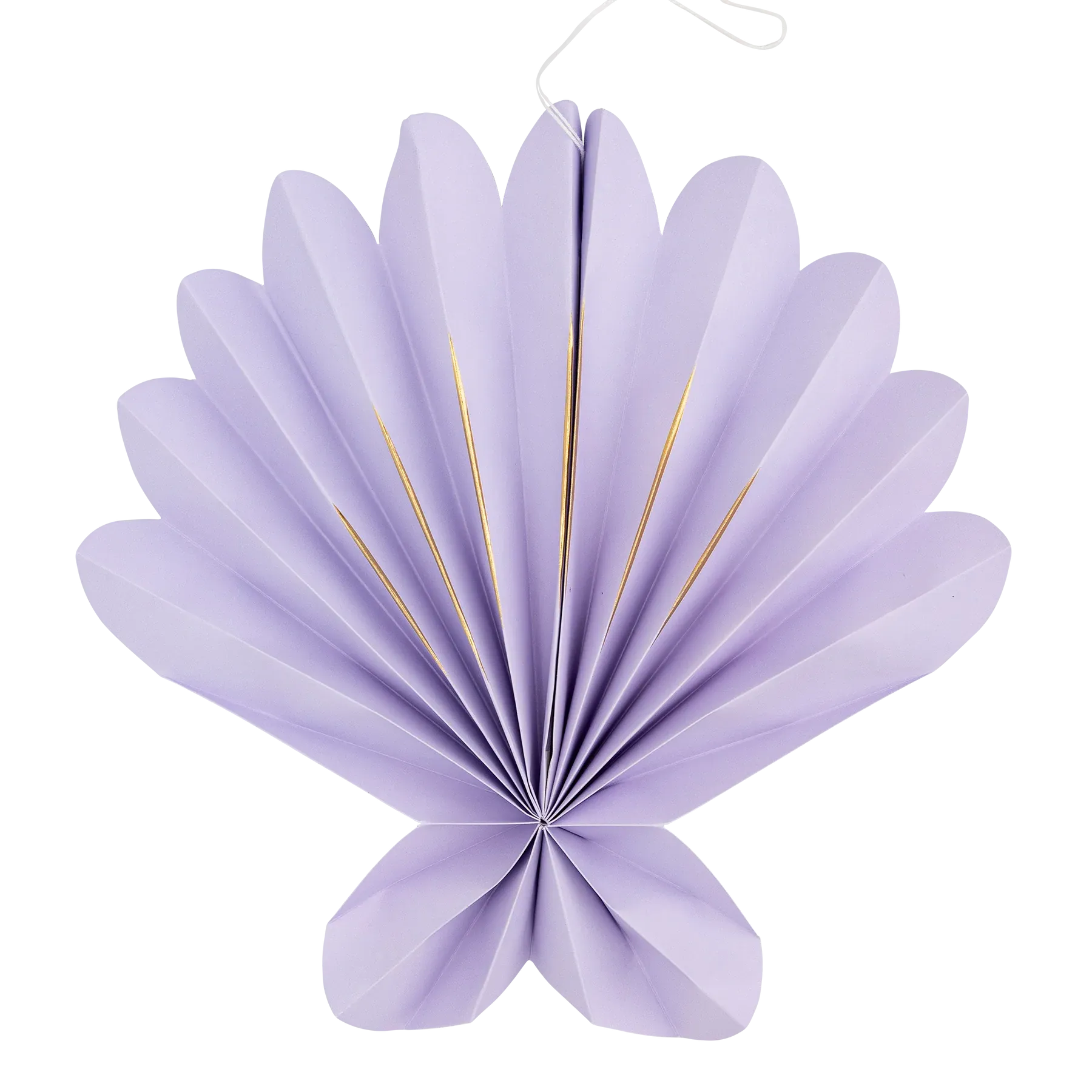 Mermaid Under the Sea Paper Fan Decorations 6ct