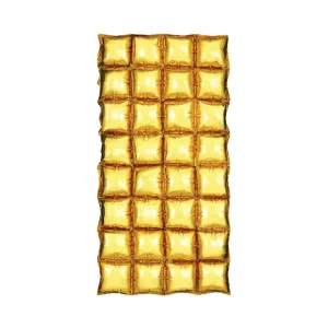 Metallic Gold Waffle Balloon Wall Panel