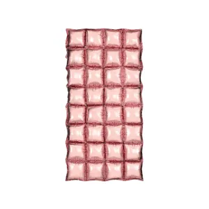 Metallic Rose Gold Waffle Balloon Wall Panel