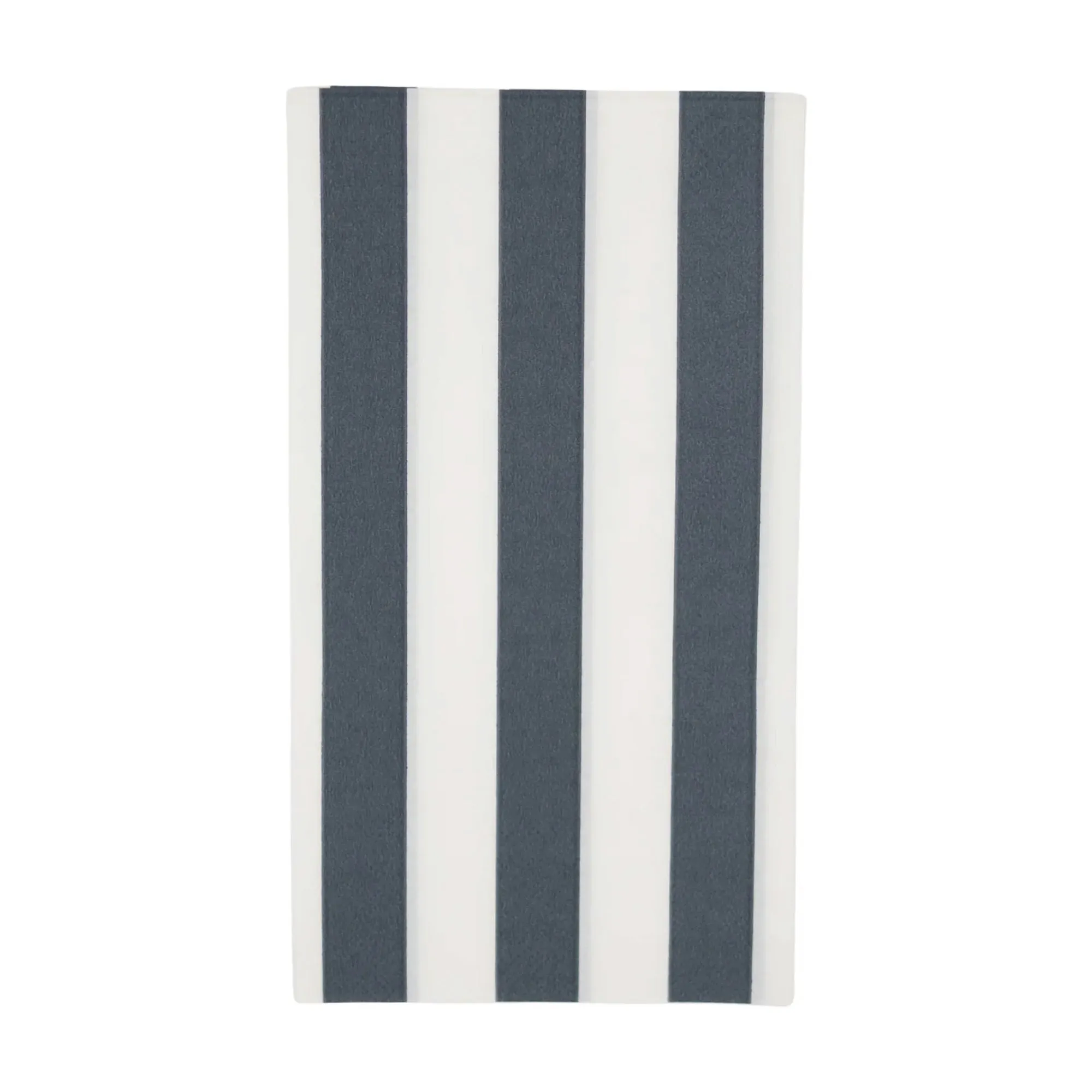 Midnight Blue Cabana Striped Paper Guest Towels 20ct