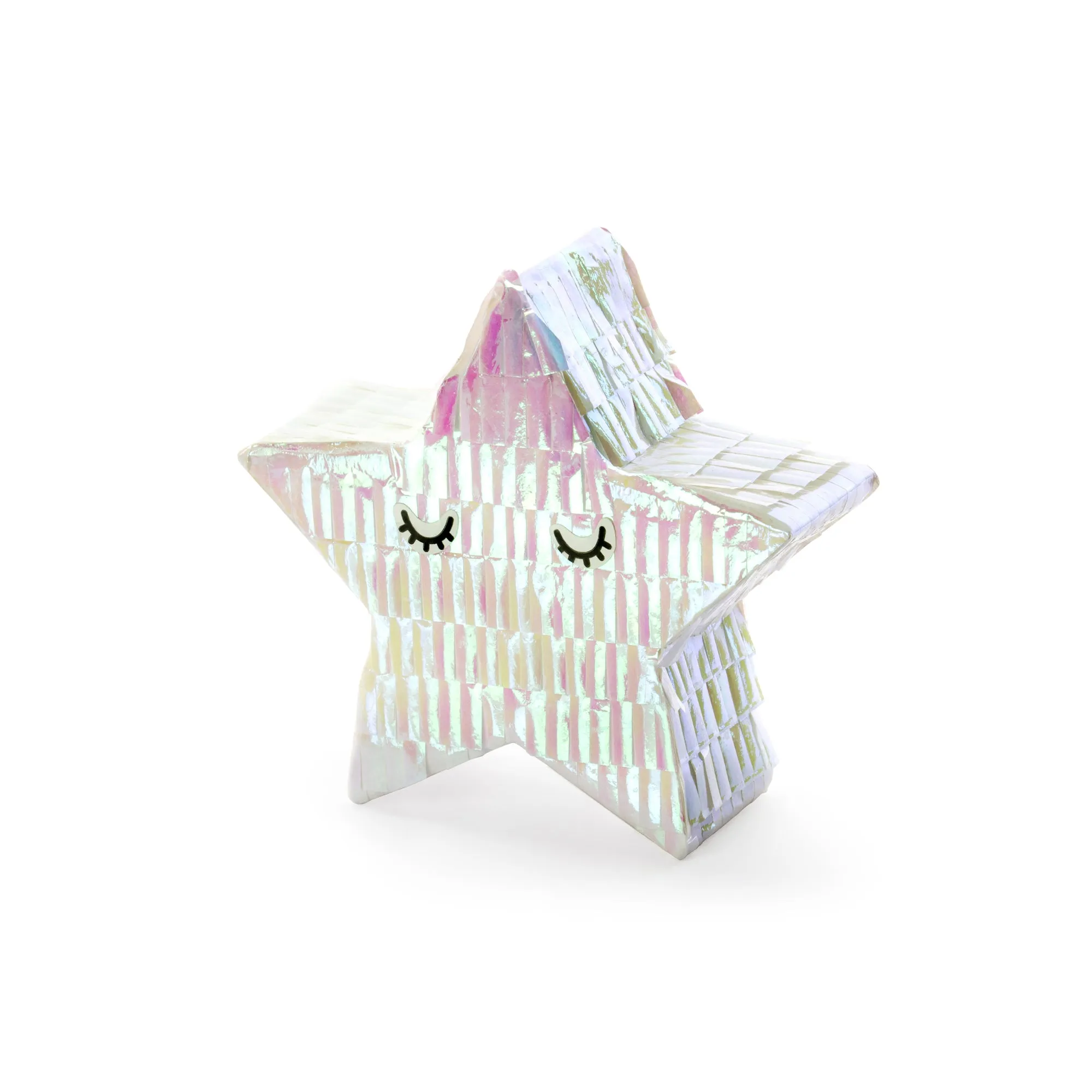 Mini Iridescent Star Piata Party Favor