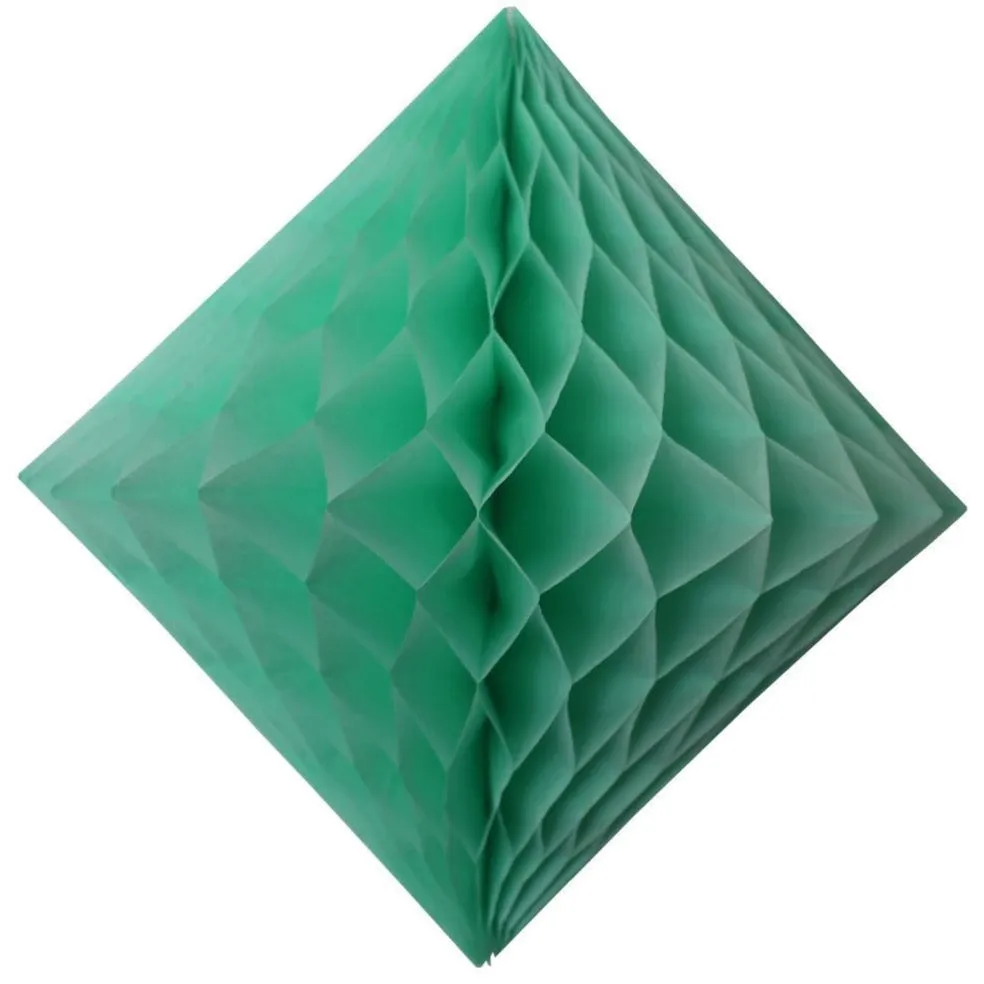 Mint Green Honeycomb Diamond 12