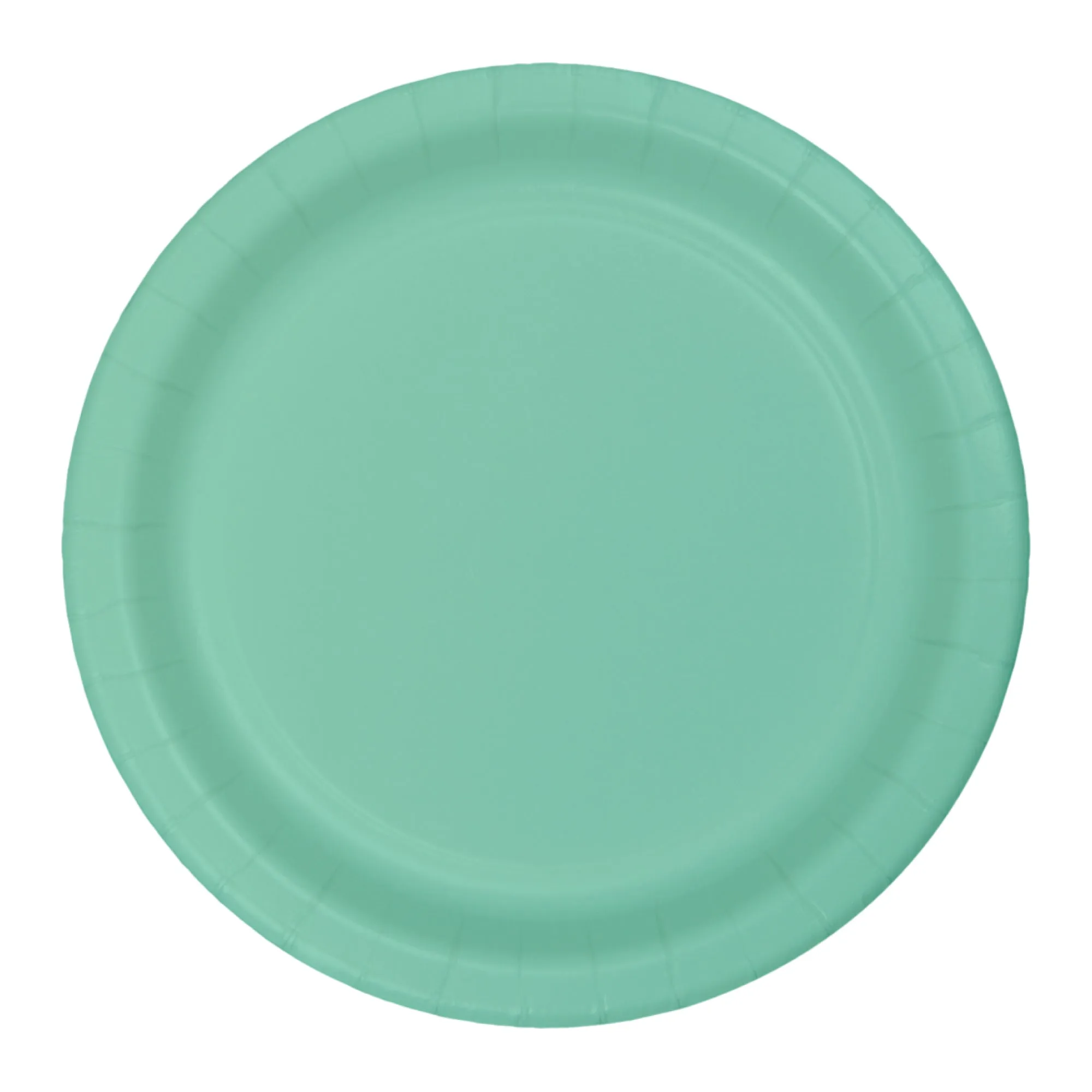 Mint Green Paper Lunch Plates 8ct