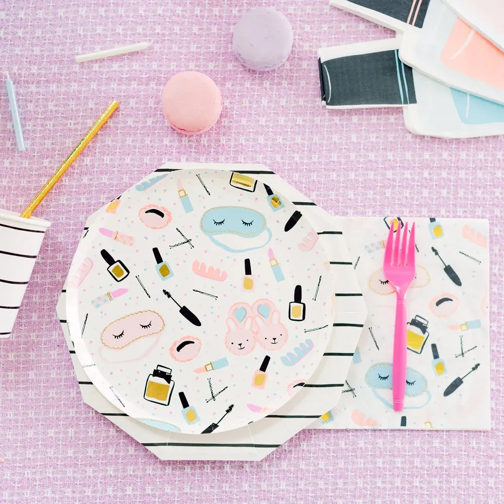 Nail Polish Lunch Napkins 16ct