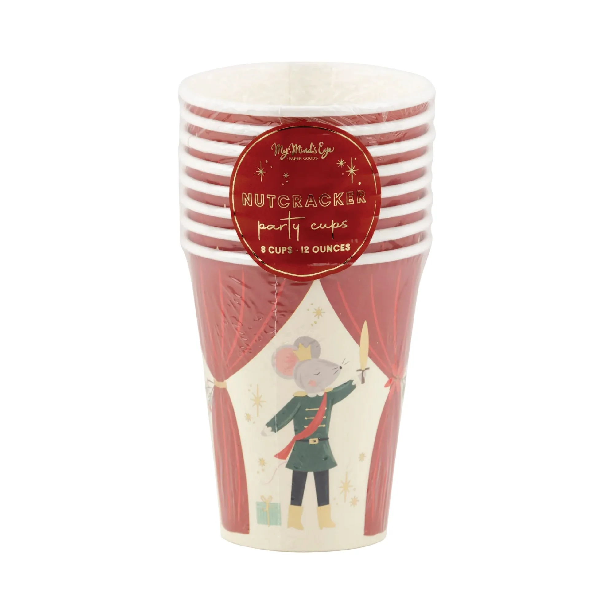 Nutcracker Paper Cups 8ct