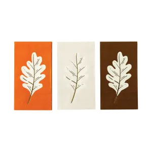 Oak Leaf Paper Guest Towels 18ct