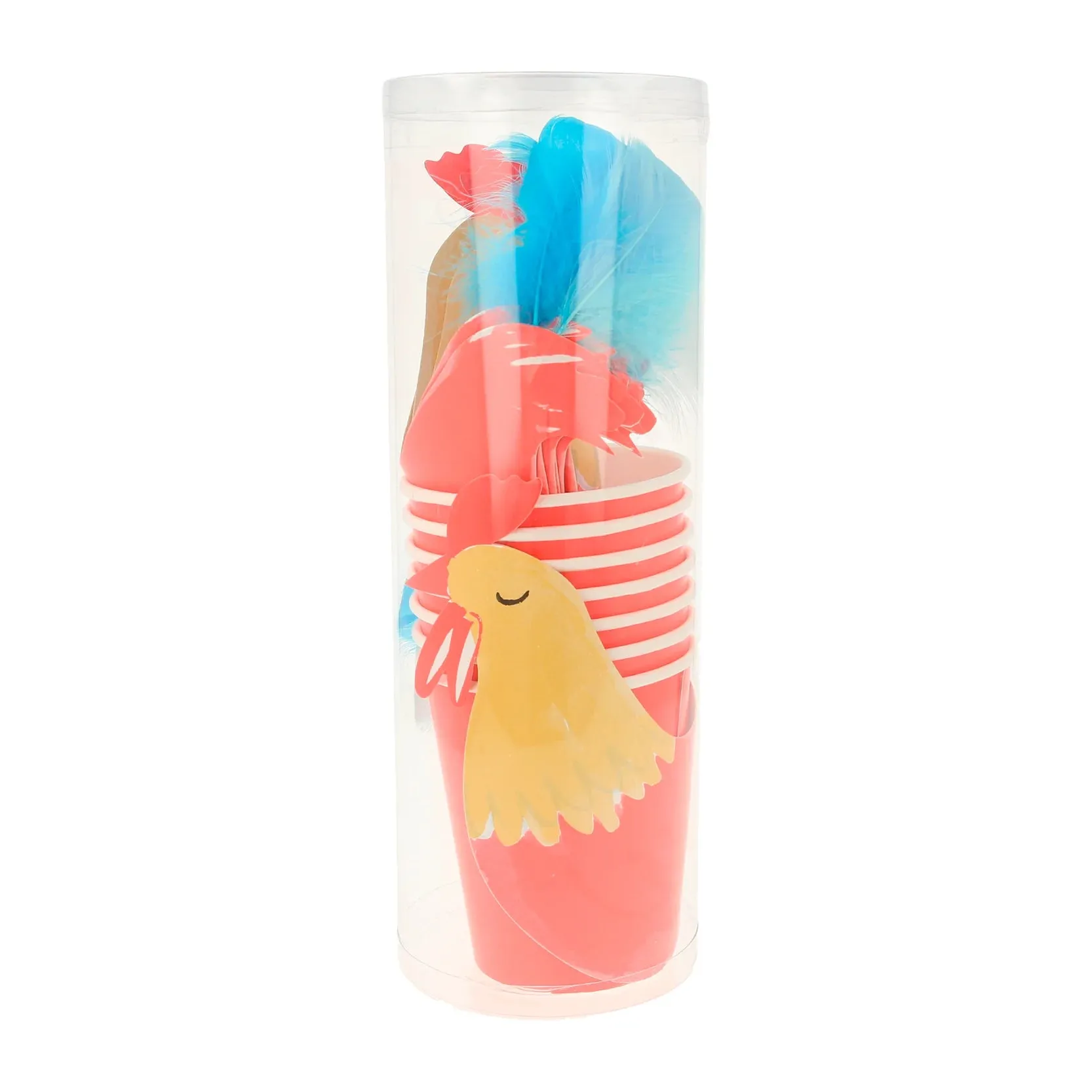 On the Farm Rooster Paper Cups 8ct