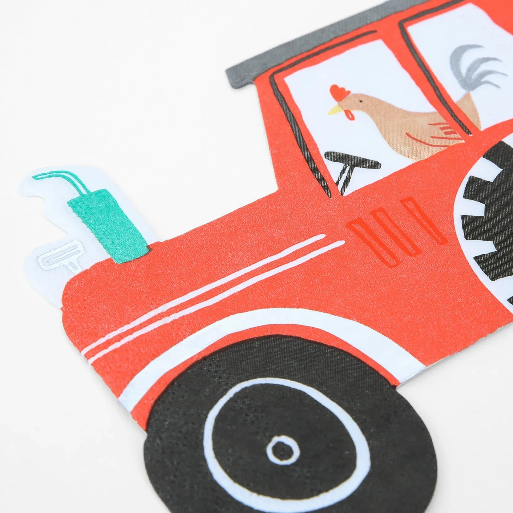 On the Farm Tractor Lunch Napkins 16ct