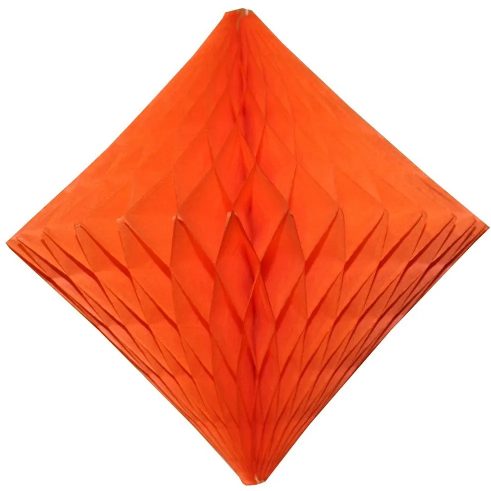 Orange Honeycomb Diamond 12