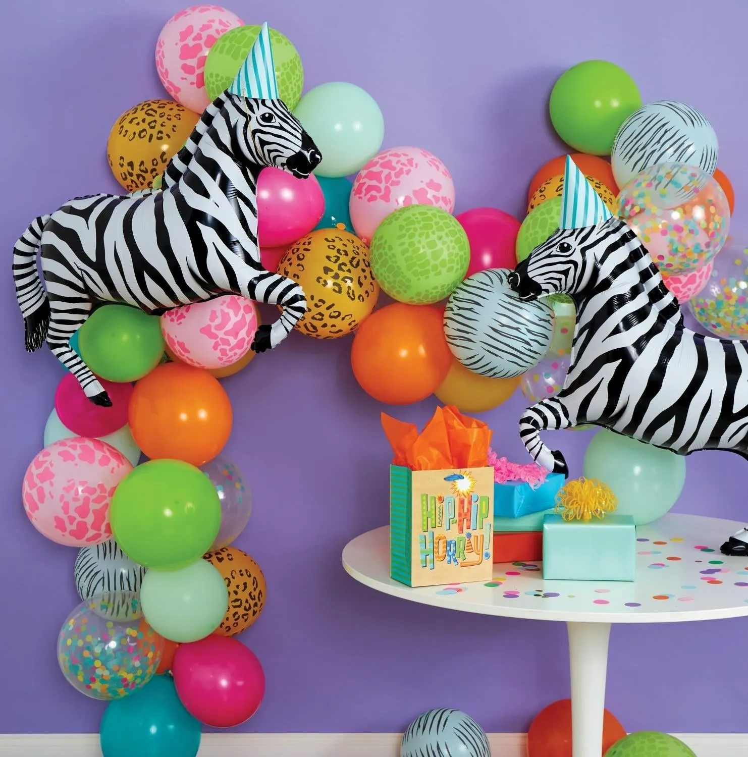 Party Animals Birthday Balloon Garland Kit