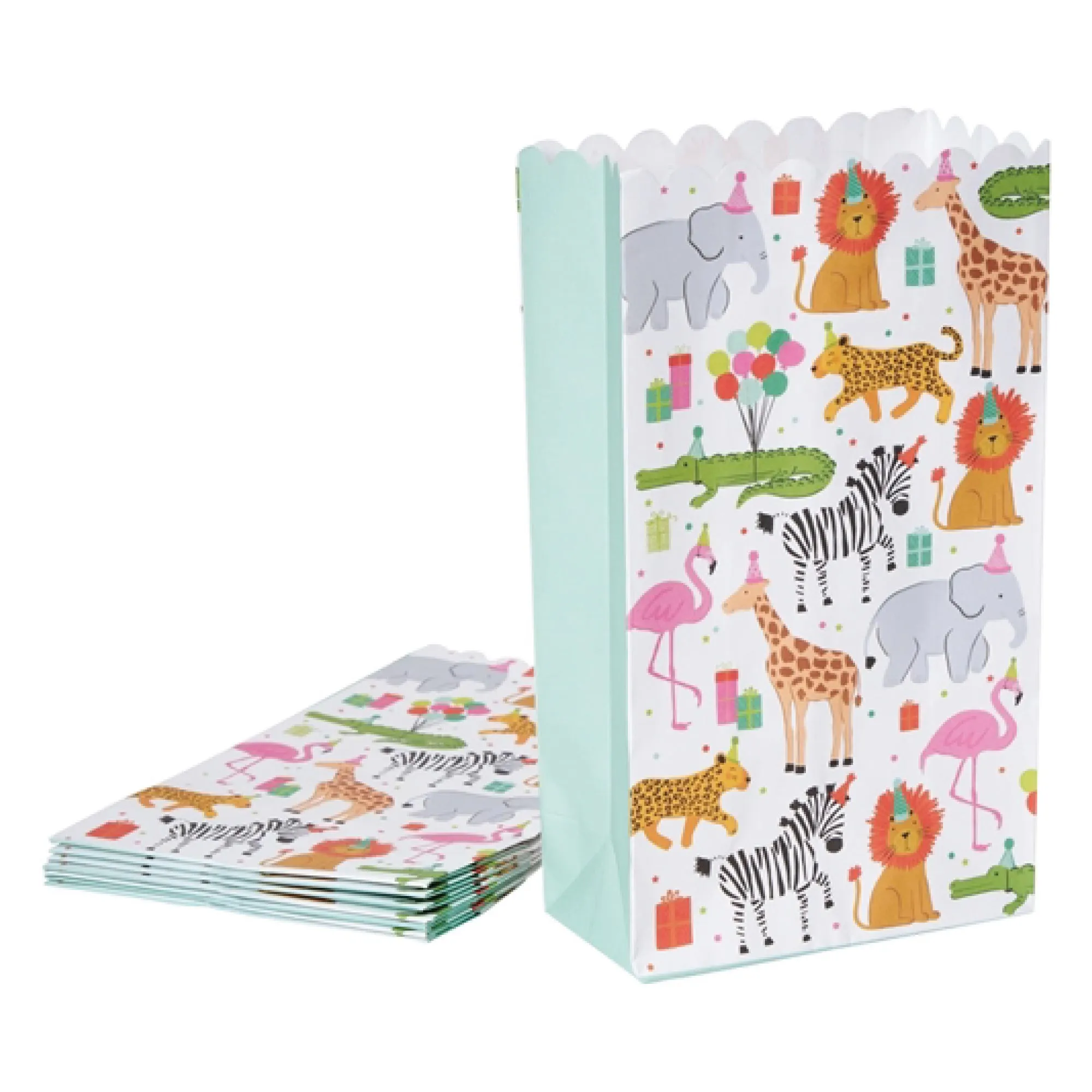 Party Animals Birthday Treat Bags 8ct