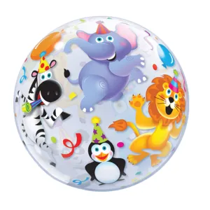 Party Animals Bubble Balloon 22