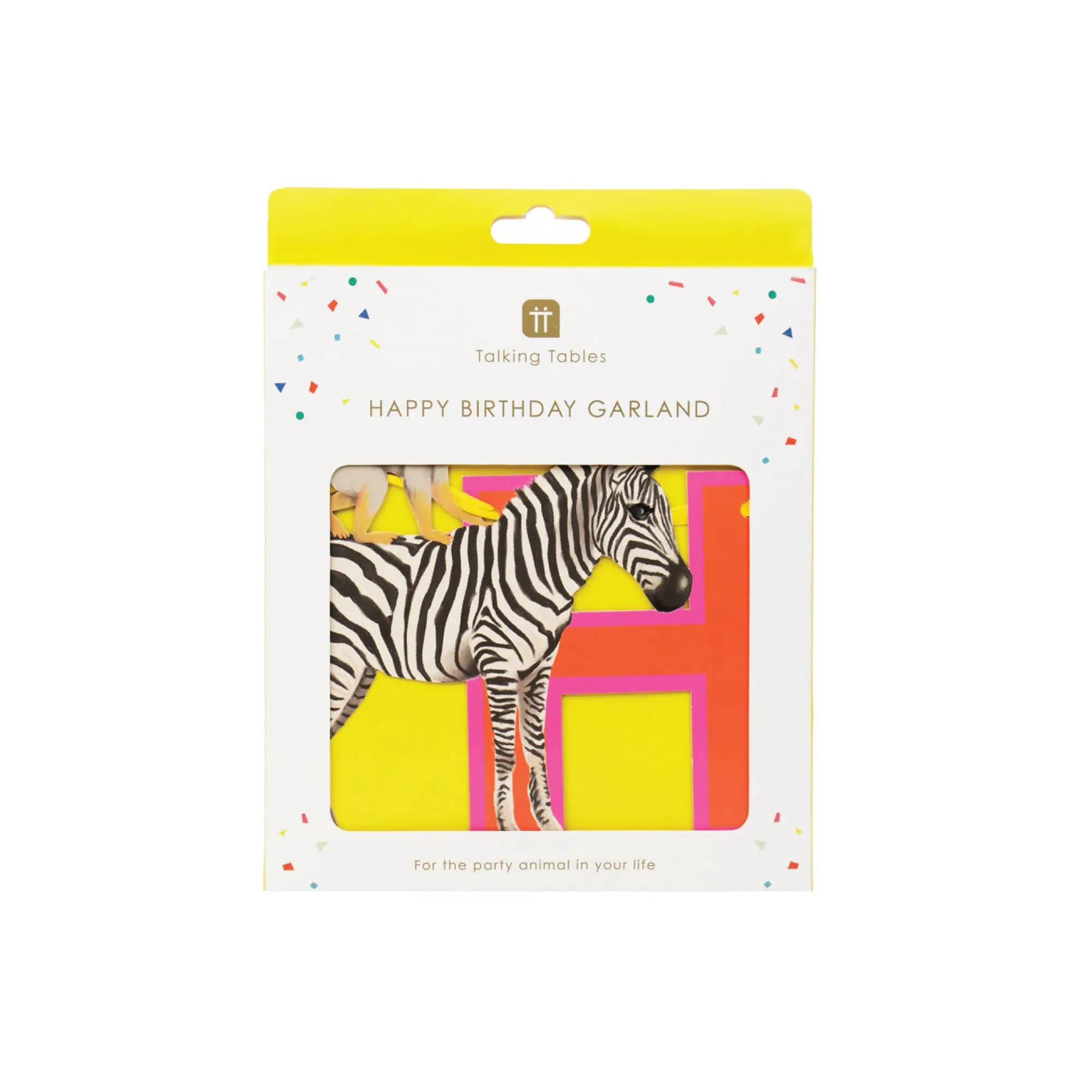 Party Safari Happy Birthday Banner