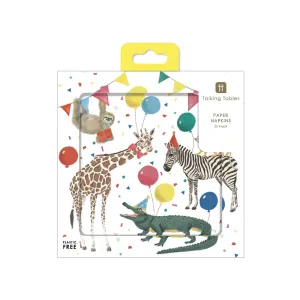 Party Safari Lunch Napkins 20ct