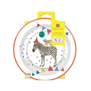 Party Safari Paper Bowls 8ct
