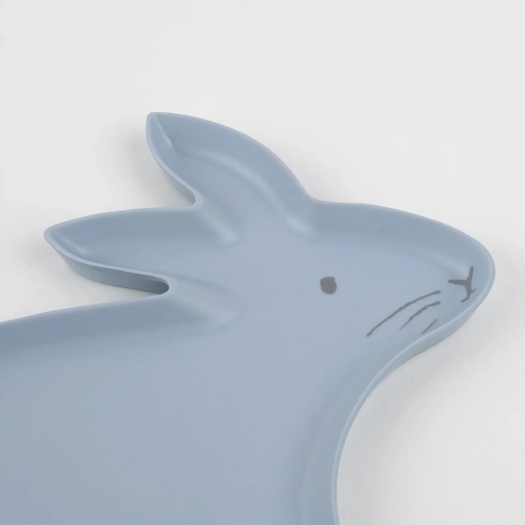 Pastel Bunny Bamboo Lunch Plates 4ct