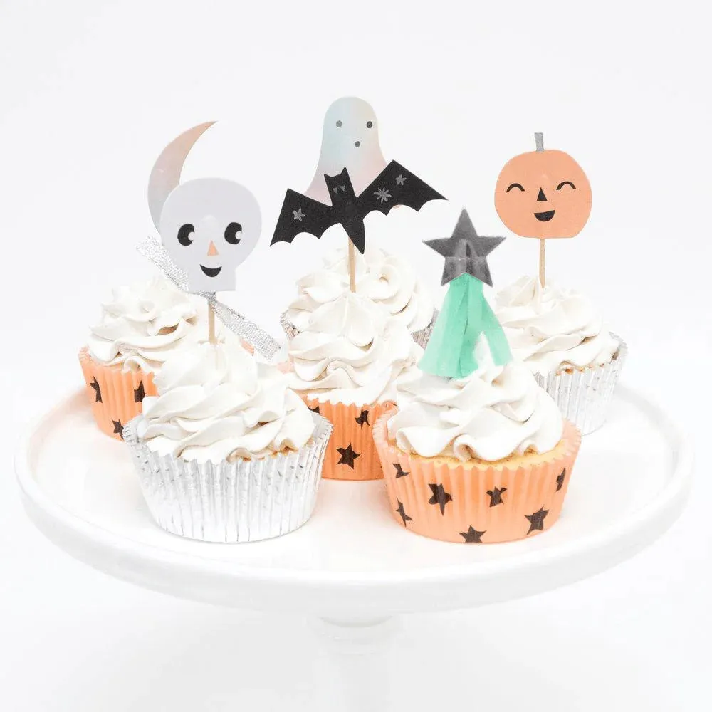 Pastel Halloween Cupcake Decorating Kit 24ct