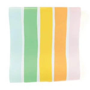 Pastel Rainbow Paper Table Runner 10ft
