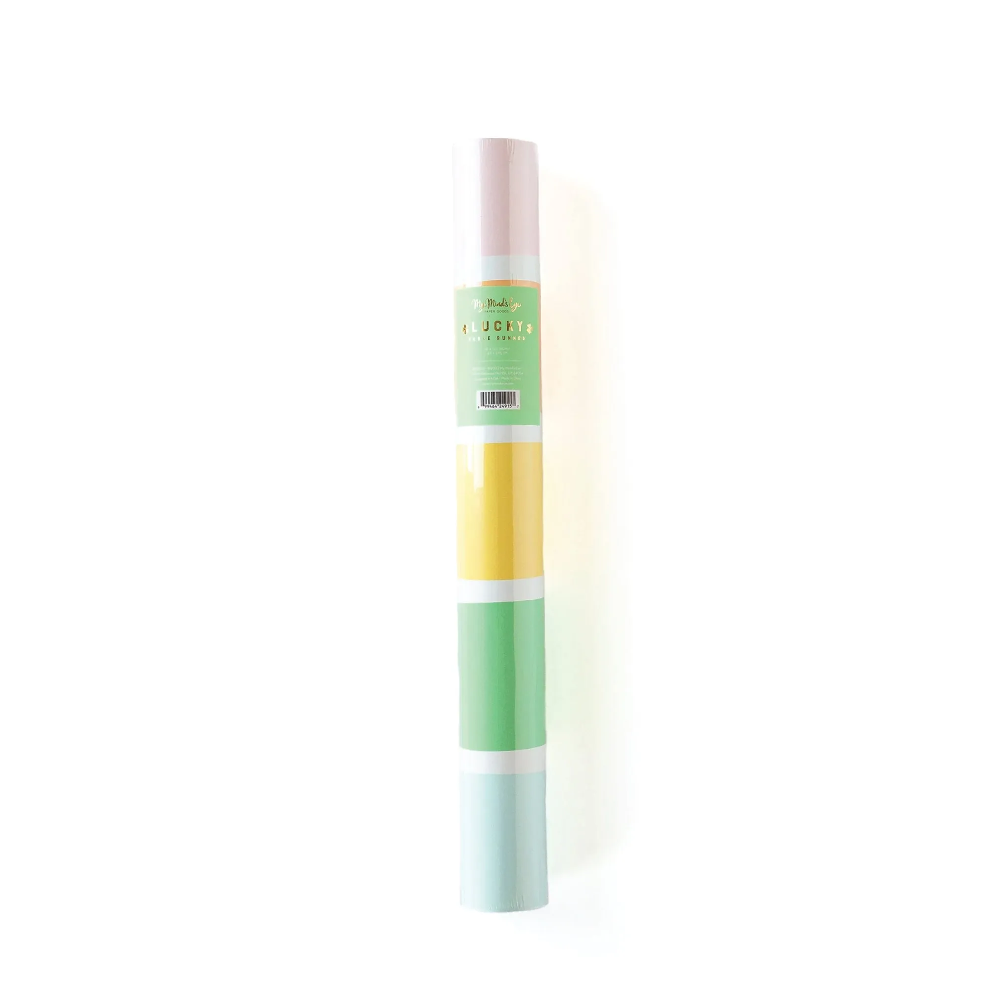 Pastel Rainbow Paper Table Runner 10ft