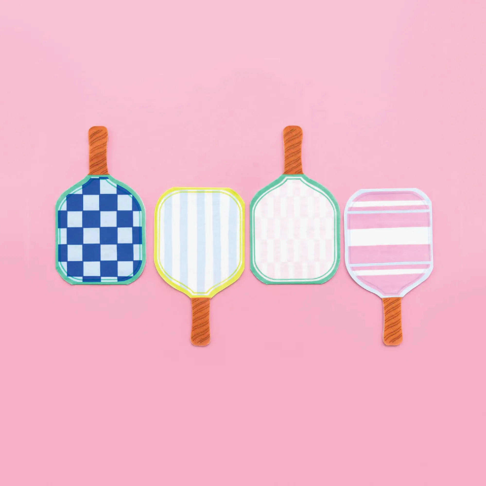 Pickleball Paddle Paper Guest Napkin Set 16ct