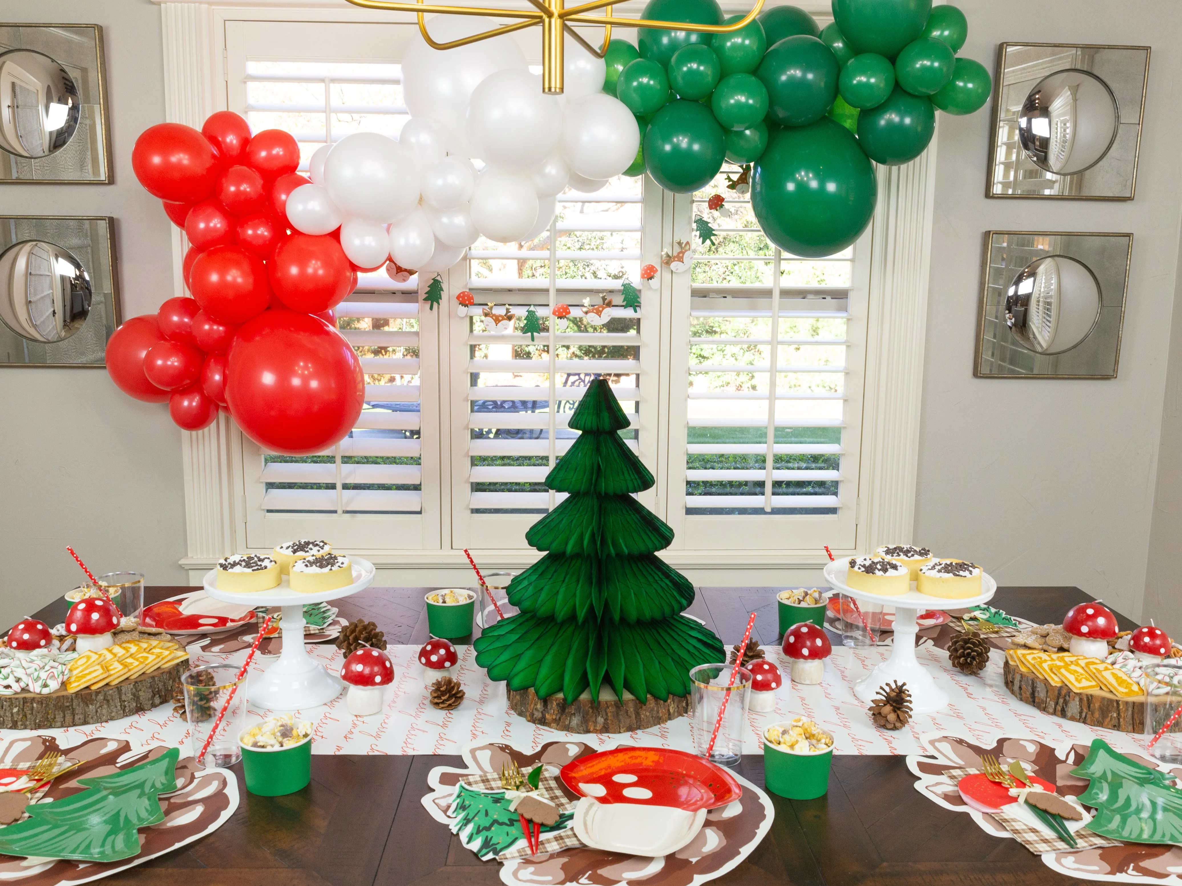 Pine Cone Paper Placemats 12ct