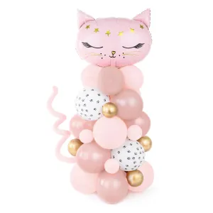 Pink Cat Balloon Bouquet 55
