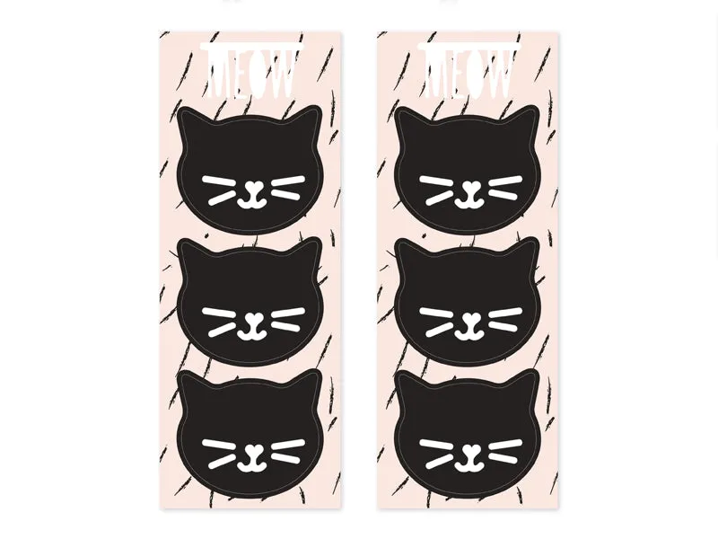 Pink Cat Treat Bags 6ct