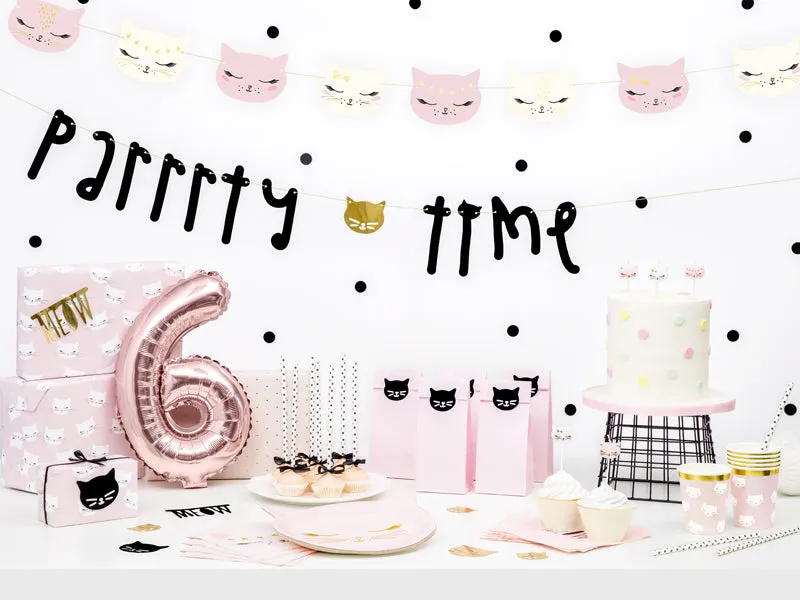 Pink Cat Treat Bags 6ct