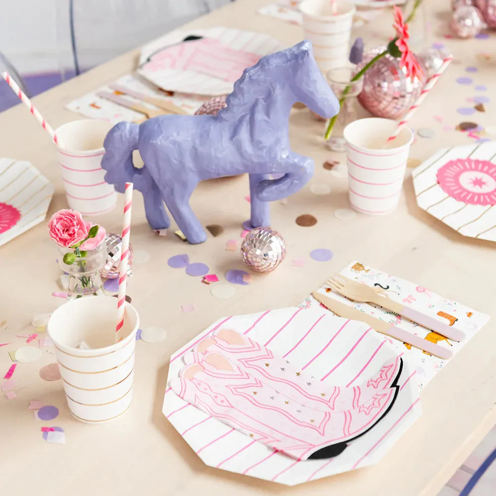 Pink Cowgirl Boots Lunch Napkins 16ct