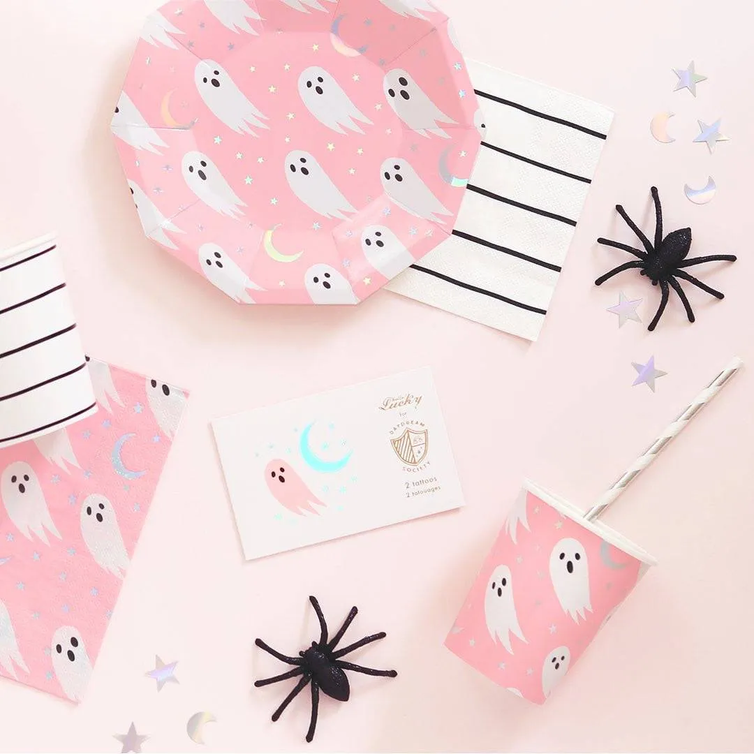 Pink Halloween Ghost Lunch Napkins 16ct
