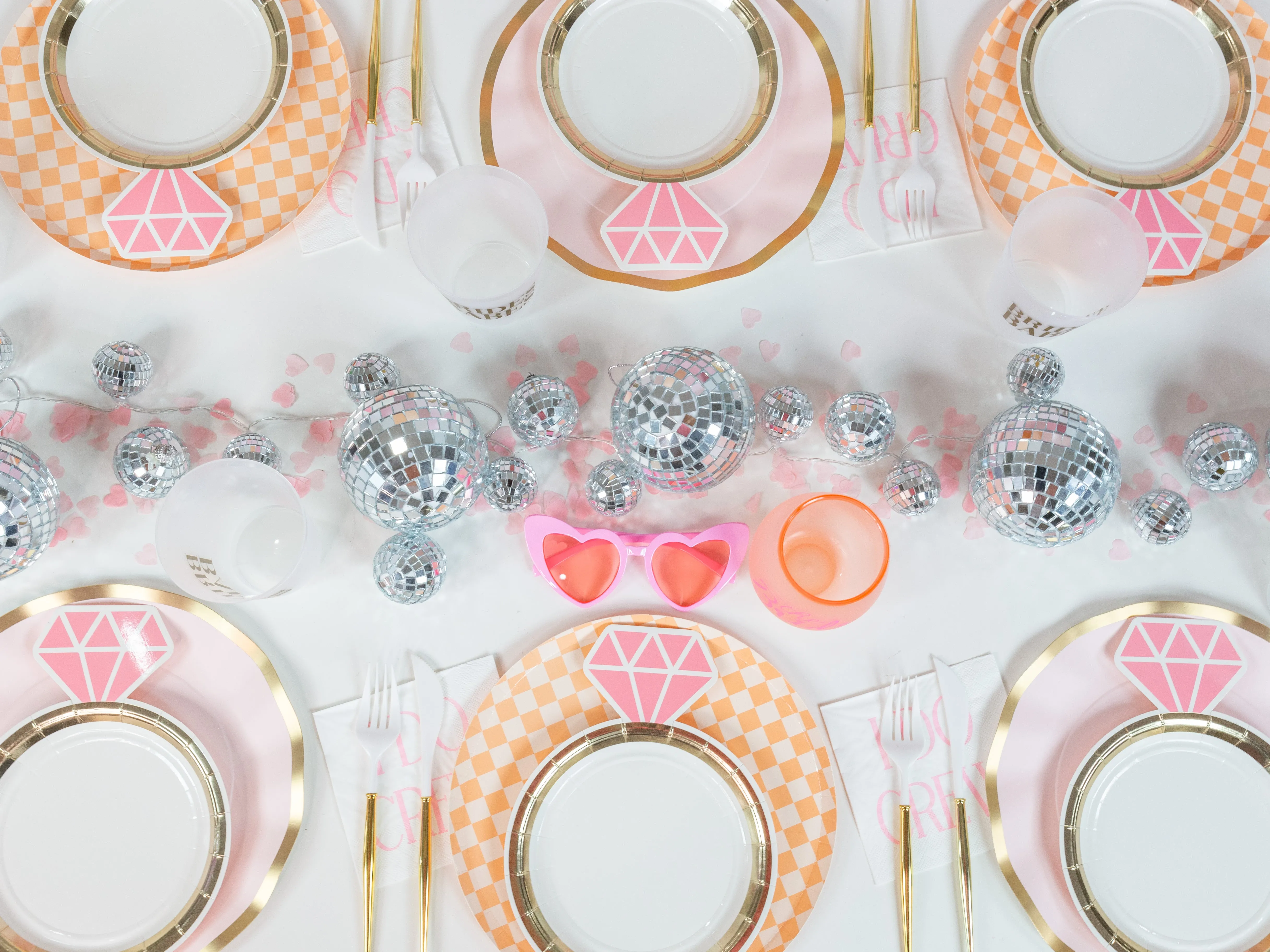 Pink I DO Crew Dessert Napkins 20ct