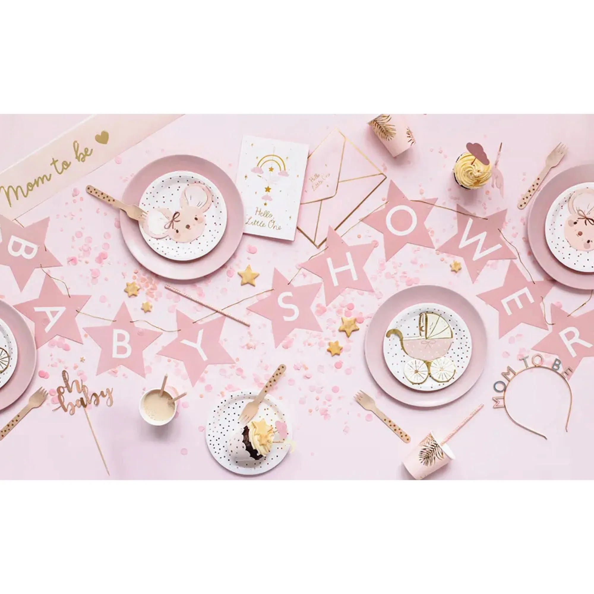 Pink Mouse Dessert Napkins 20ct