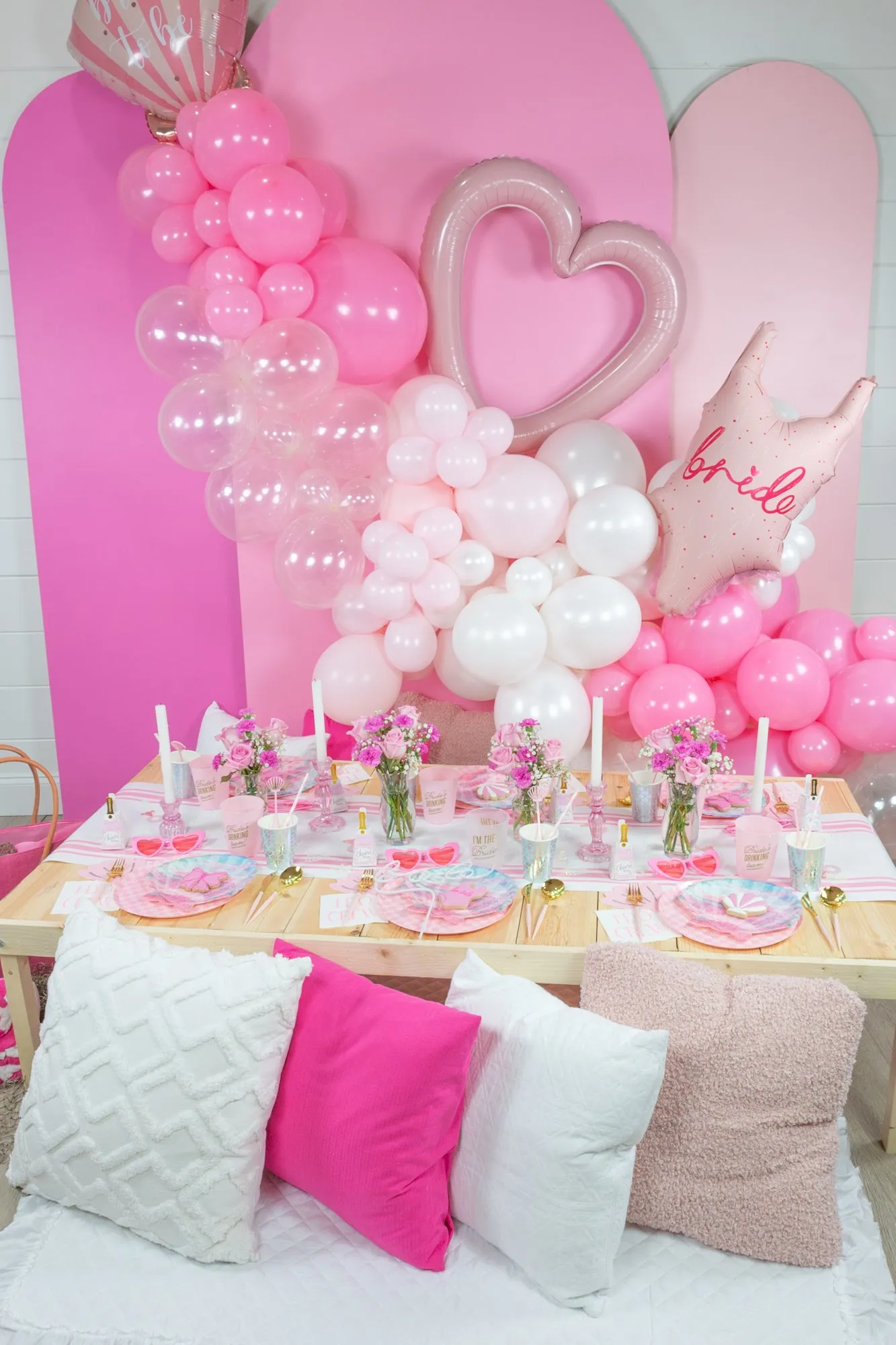 Pink Seashell Bride to Be Balloon 20.5in