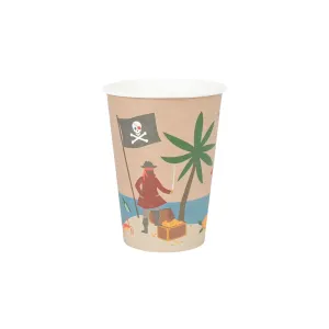 Pirate Party Paper Cups 8ct