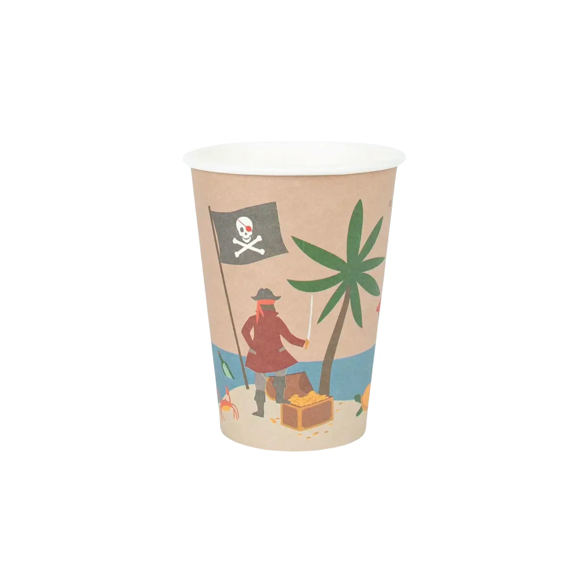 Pirate Party Paper Cups 8ct