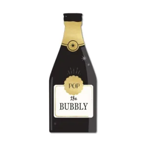 Pop the Bubbly Bottle Lunch Napkins 18ct