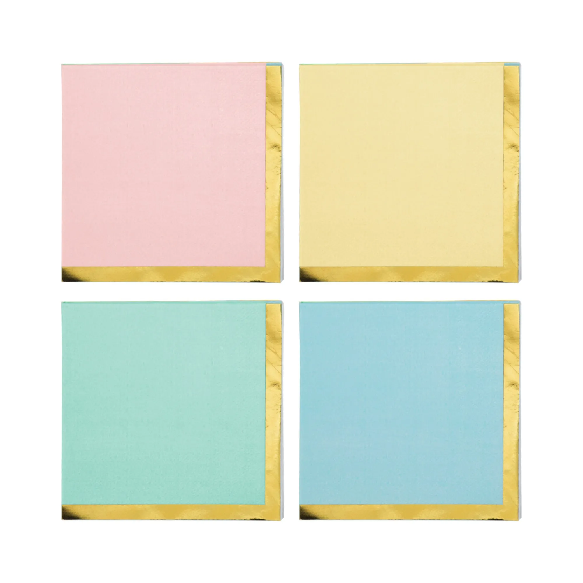 Pretty Pastel Dessert Napkins 16ct