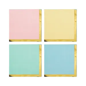 Pretty Pastel Dessert Napkins 16ct