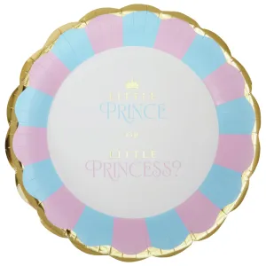 Prince or Princess Dinner Plates 8ct
