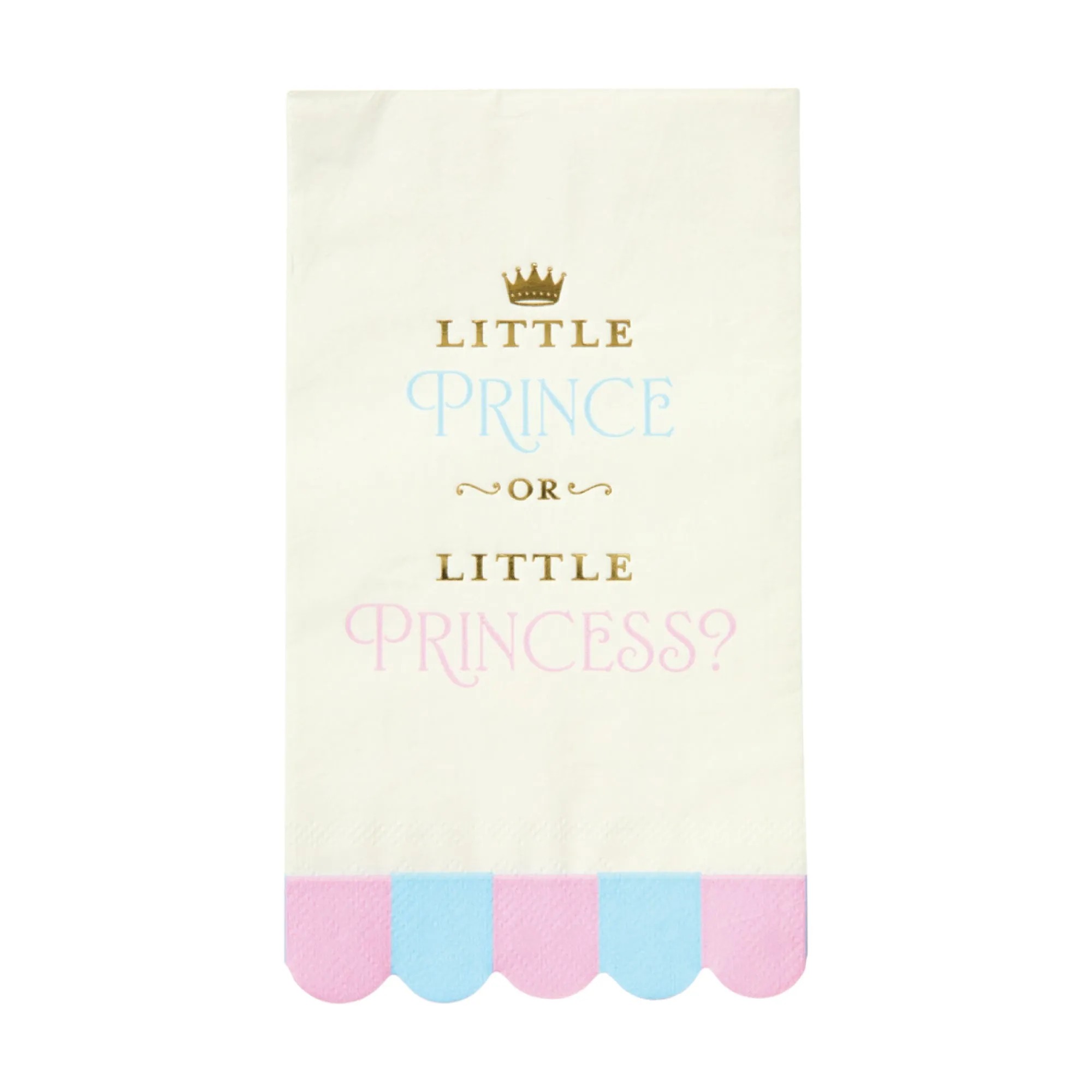 Prince or Princess Paper Guest Towels 16ct
