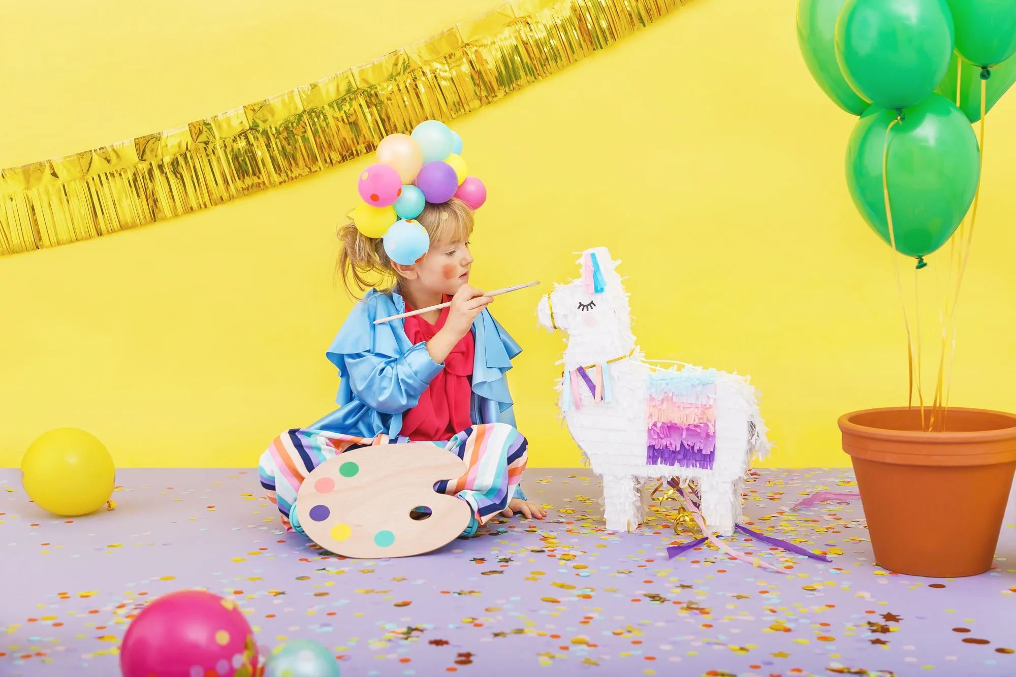 Pull String Llama Piata