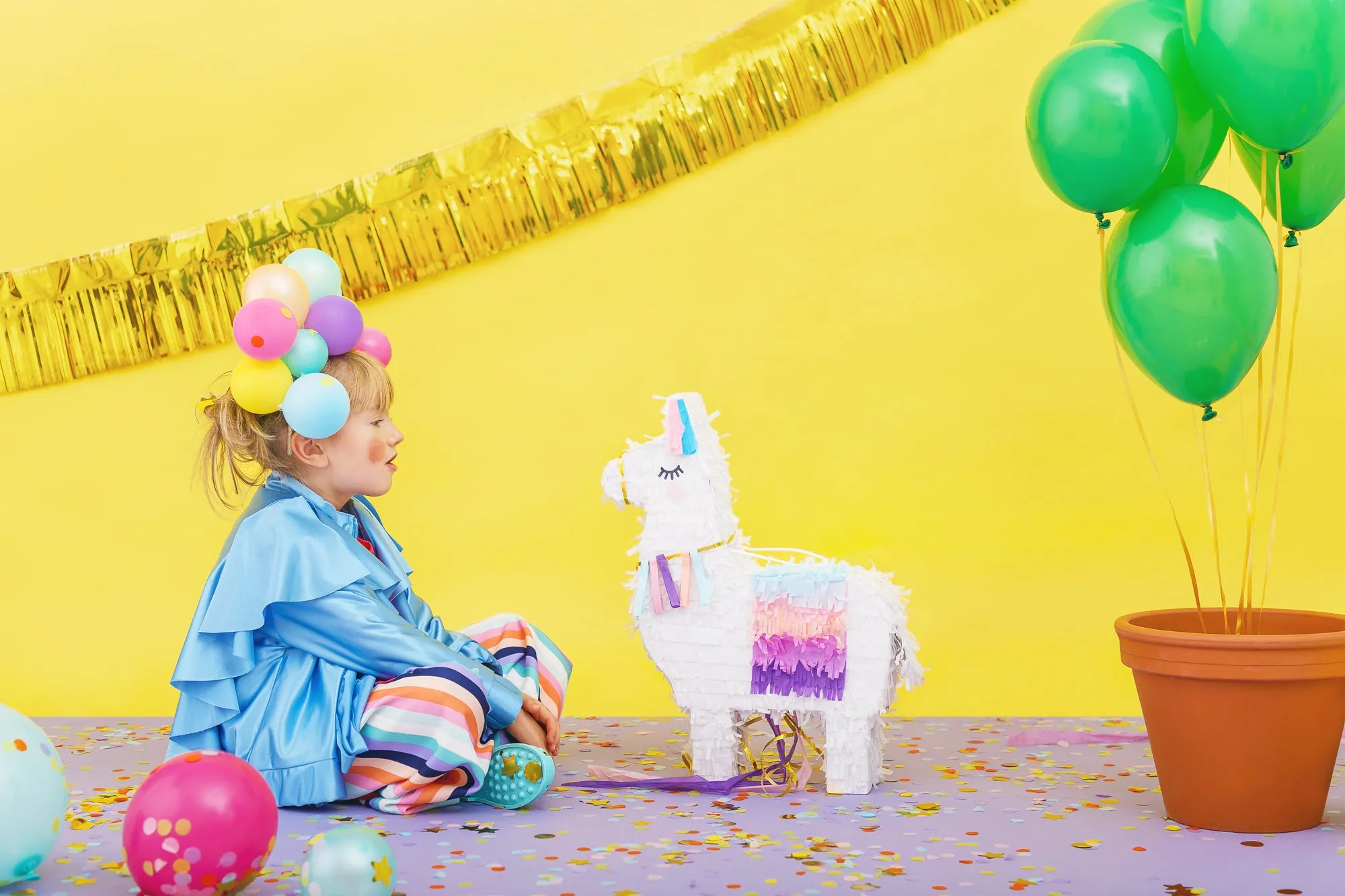 Pull String Llama Piata
